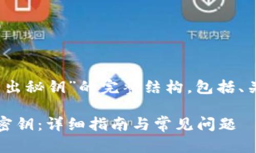 以下是关于“tokenim导出秘钥”的完整结构，包括、关键词、大纲及相关问题。

如何安全导出Tokenim密钥：详细指南与常见问题