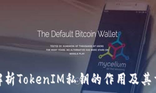   
深入解析TokenIM私钥的作用及其重要性
